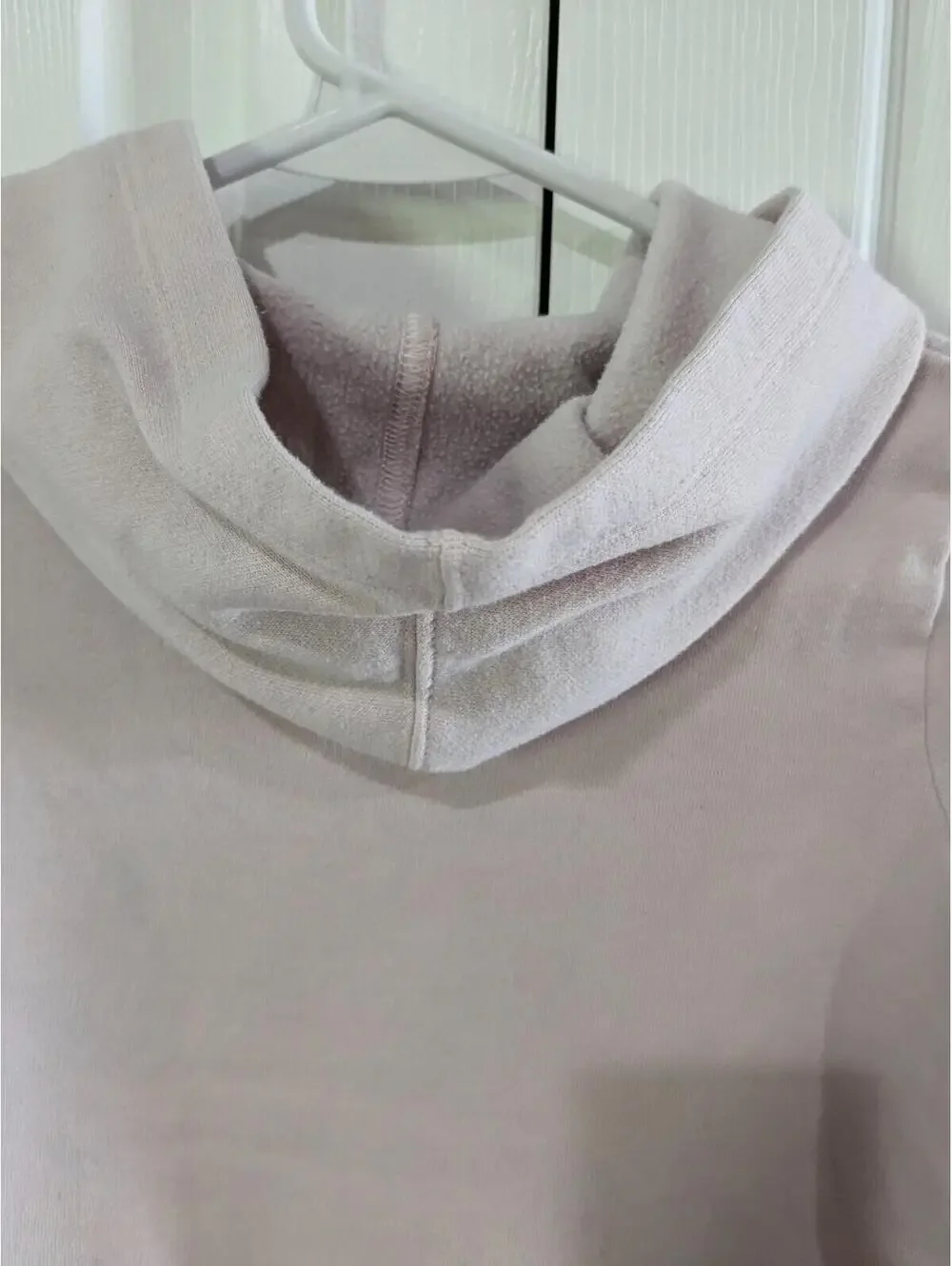 Cat & Jack Girl's Hoodie Sweatshirt, Light Pink, Gold Floral Heart, Small 6/6X
